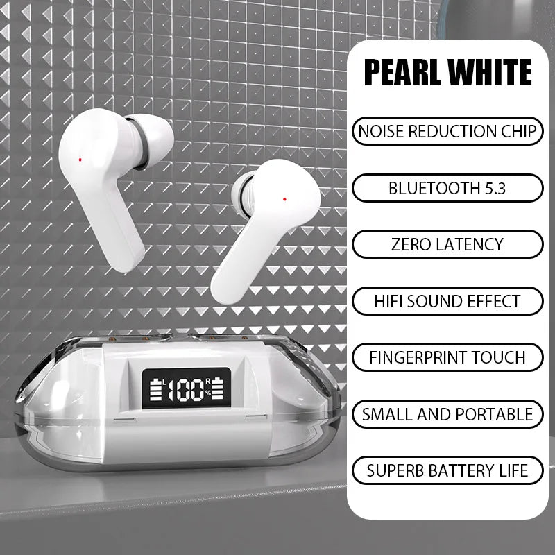 Crystal Wireless Earphones - Transparent Air 33