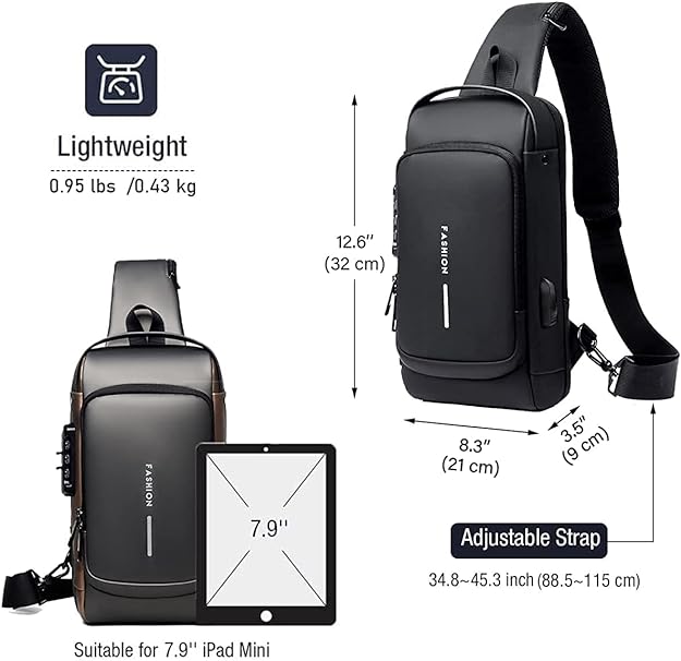 Fashion™ Multifunction Sling Bag