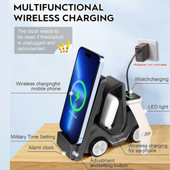 6 in 1 Wireless Charger