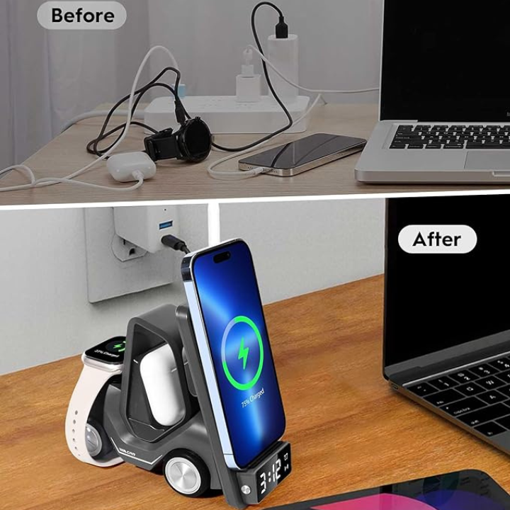 6 in 1 Wireless Charger