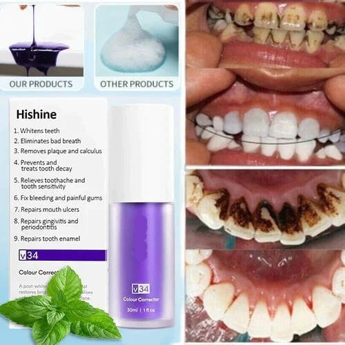 EELHOE® Purple Whitening Toothpaste