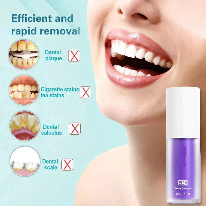 EELHOE® Purple Whitening Toothpaste