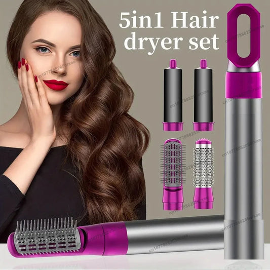 Hot Air Brush: Dry, Style, and Volumize with Ionic Technology (5-in-1)