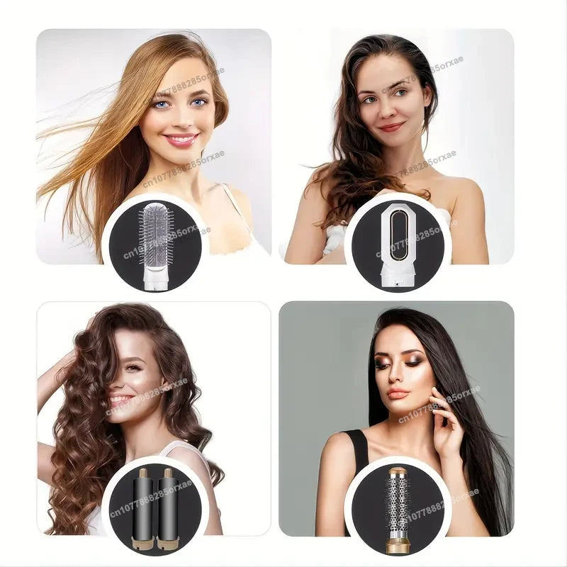 Hot Air Brush: Dry, Style, and Volumize with Ionic Technology (5-in-1)