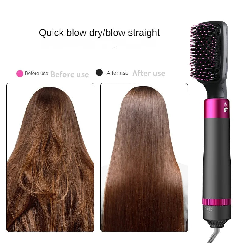 Hot Air Brush: Dry, Style, and Volumize with Ionic Technology (5-in-1)