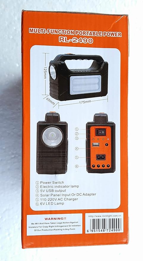 Multi-Function Portable Power Light