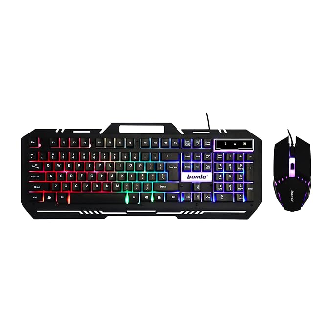 Rainbow Gaming Keyboard & Mouse