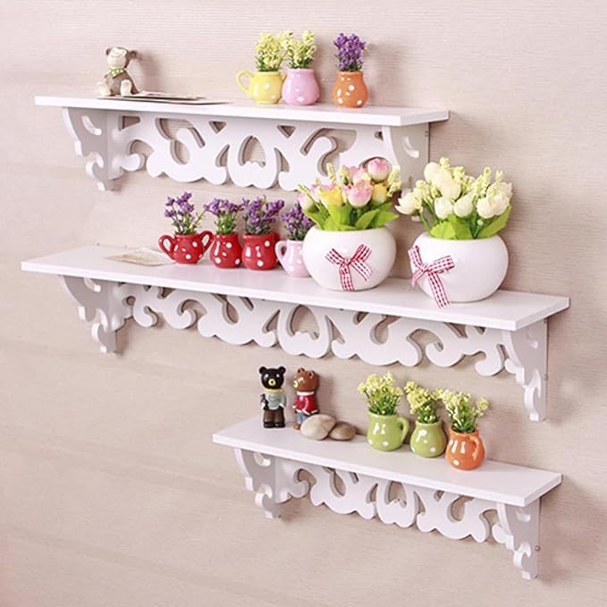 Wood Floating Wall Mounted Shelves